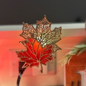 Bath & Body Works Wallflowers Plus Leaves Fall Autumn Gold Scent Control Light